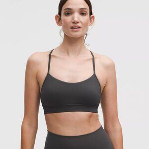 Lululemon Flow Y Bra Nulu - Graphite Grey